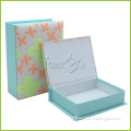 Flocking Printed Book Style Magnetic Closure Gift Box